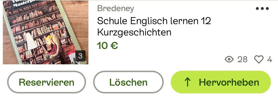 Schule Englisch lernen 12 Kurzgeschichten in Essen