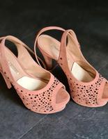 Buffalo High Heels Braun glitzer Hoch! Ideal für Pole Hessen - Pohlheim Vorschau