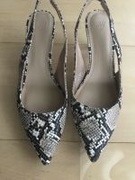 Schlangen Pumps Slingback Gr. 38 braun Töne Bayern - Ingolstadt Vorschau