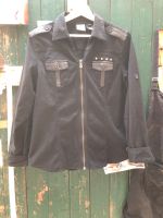 Harley Davidson jeansjacke schwarzes Hemd Gr  L Niedersachsen - Großenkneten Vorschau