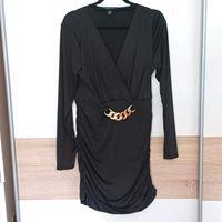 Ausgeh Kleid Party Outfit Gold kette schwarz sexy eng Club Rock Bayern - Roßtal Vorschau