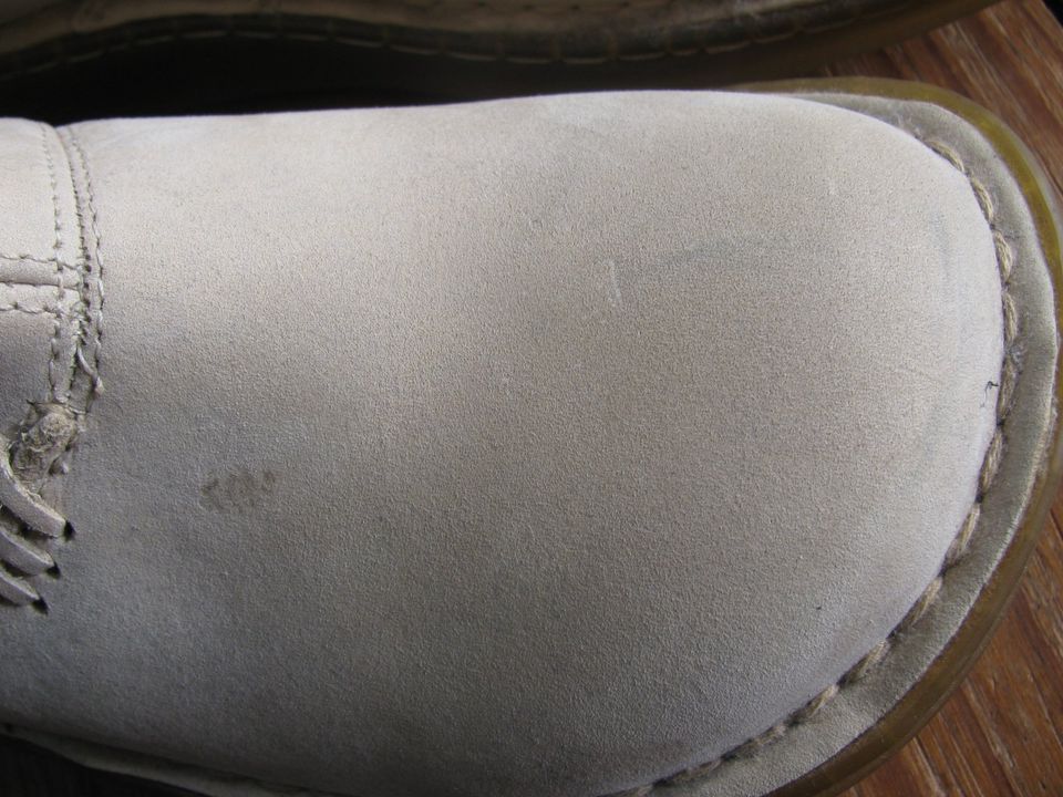 Dr Martens Stiefel 3A63 creme weiß Wildleder Gr.41 (42) Rarität in Flensburg