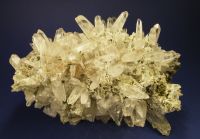 Bergkristall mit Epidot - Pampa Blanca,Peru - Mineraliensammlung Duisburg - Duisburg-Mitte Vorschau