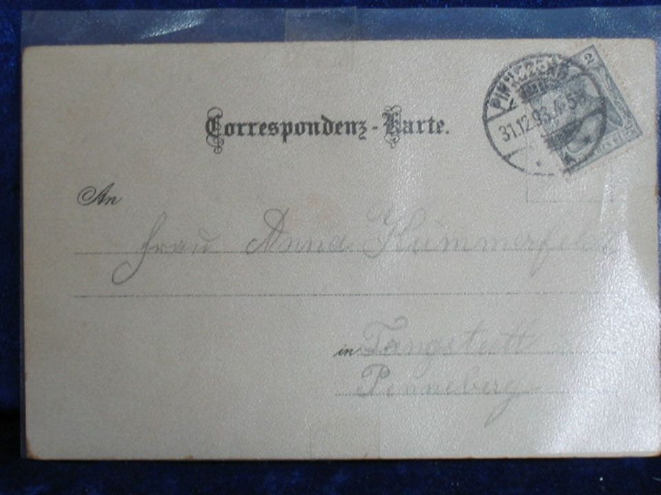 1893 - 1918 Postkarten Ansichtskarten Postkarte Ansichtskarte in Tangstedt