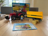 Playmobil 70131 Country Farm Traktor Trecker mit Futteranhänger Nordrhein-Westfalen - Drensteinfurt Vorschau