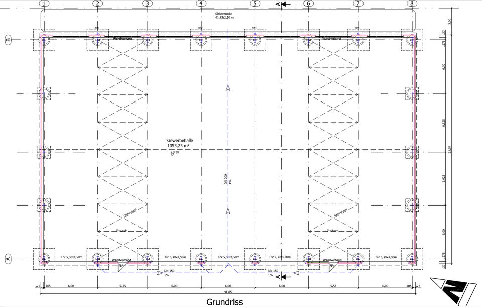 NEUBAU-Gewerbehalle | Lager / Logistik / Produktion | Westerheim in Westerheim