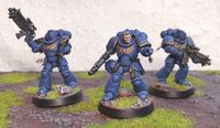 Warhammer 40K - Ultramarines Primaris Intercessors Trupp - bemalt Nordrhein-Westfalen - Lippetal Vorschau