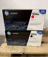 Toner HP Laserjet magenta black 504A 504X Bayern - Kempten Vorschau