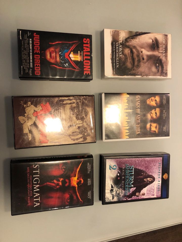 Diverse VHS Filme in Kißlegg