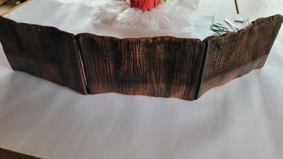 3 Stück Aquarium Gestaltungselemente aus Ton 22cm x 14cm in Tannheim