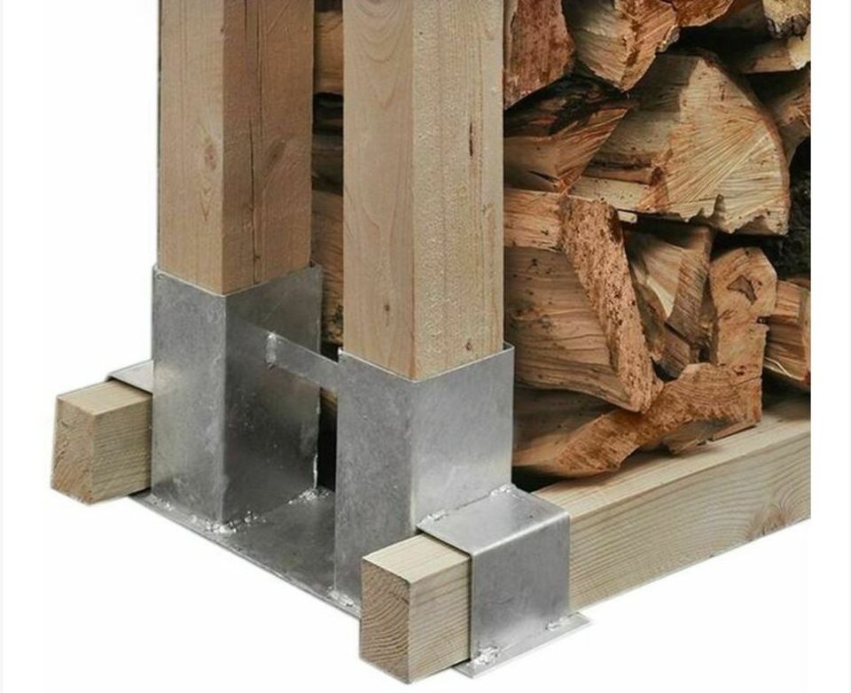 4 St. Stapelhilfe für Brennholz-Kaminholzregale 4 St. in Dillenburg