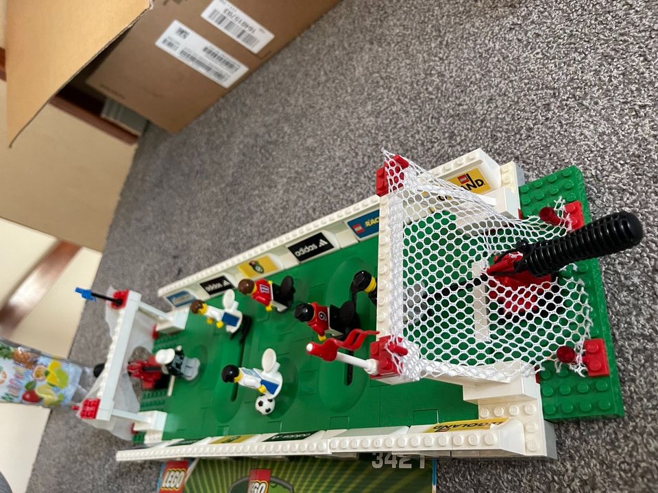 Lego 3421 Hallenfußball Lego Sports Fußballstadion Spielfeld in Henstedt-Ulzburg