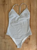 Badeanzug weiß blau gestreift, H&M Bayern - Herrsching Vorschau