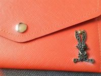 Zuckersüßes Portemonnee Orange mit Hase w Clutch 2 dünne Fächer Hessen - Heusenstamm Vorschau