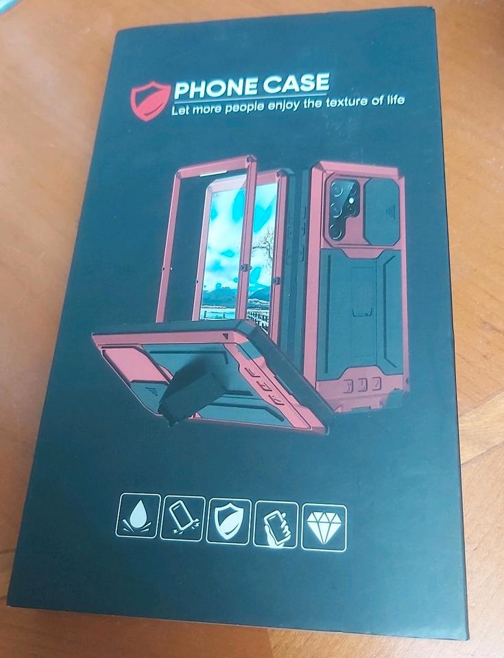 Samsung Galaxy S23 Ultra Handyhülle in Schwarz Neu in Limburg