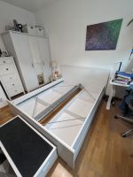 Ikea Bett Brusali weiß 160 x 200 incl  Bettkästen und Lattenrost Berlin - Niederschönhausen Vorschau