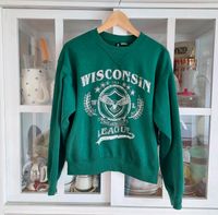 H&M Divided Sweatshirt Oversize "Wisconsin" dunkelgrün Gr. XS Mülheim - Köln Holweide Vorschau