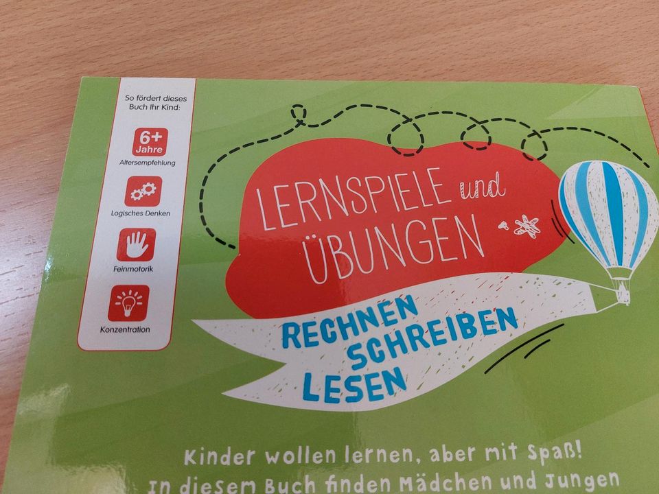 Übungsheft Rechnen, Schreiben, Lesen f.Kinder v. 6-7 Jahre in Meerane