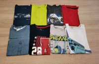 8 T-shirts in Gr. 128 Nordrhein-Westfalen - Dinslaken Vorschau