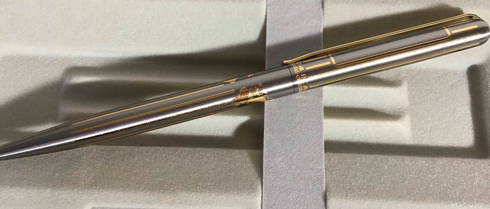 Kugelschreiber Élysée World Globetrotter 24 Karat vergoldet in Besigheim