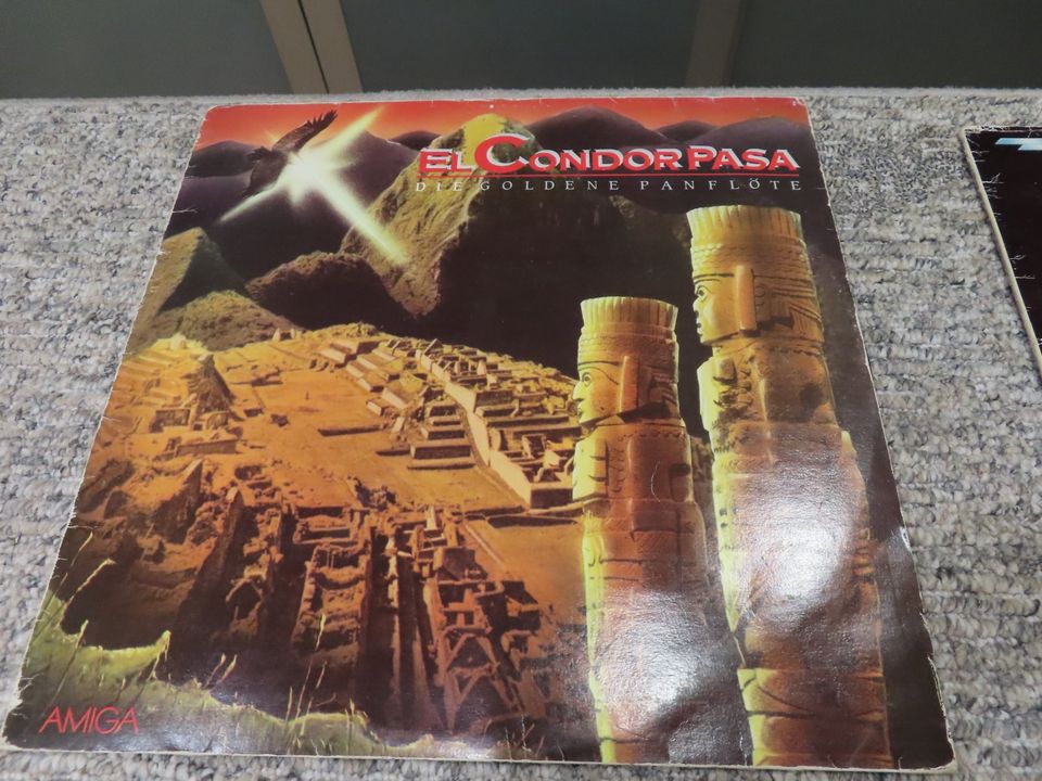 LP Amiga Rock Elektronic ZZ-Top van Halen Scorpions Vangelis in Braunsbedra