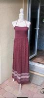 Esprit Bandeau Kleid M maxi Burgunderot weiss bordeaux Schleswig-Holstein - Tarp Vorschau