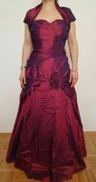 Ballkleid Abendkleid purpur lang Gr. 38 mit Reifrock und Bolero Hannover - Mitte Vorschau