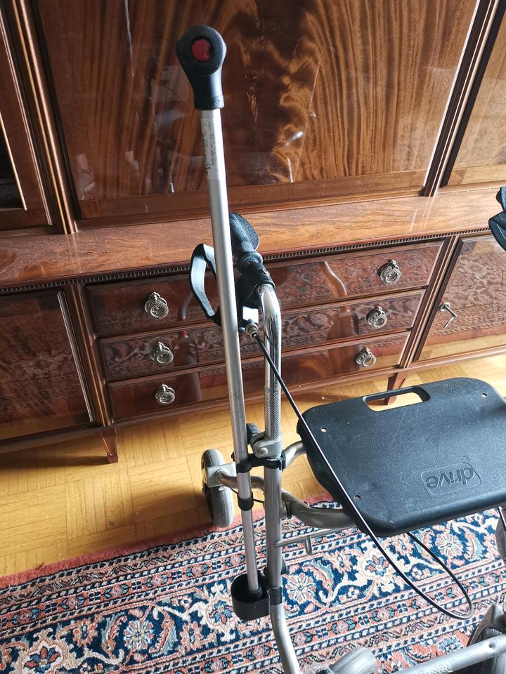 Rollator Migo 2g silber guter Zustand mit Tablett in Bad Homburg