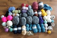 Strickwolle Wolle zum Stricken verschiedene Wandsbek - Hamburg Poppenbüttel Vorschau