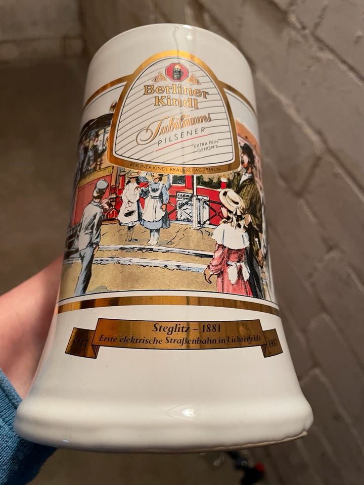 11 Berliner Kindl Sammler Bierkrüge in Berlin