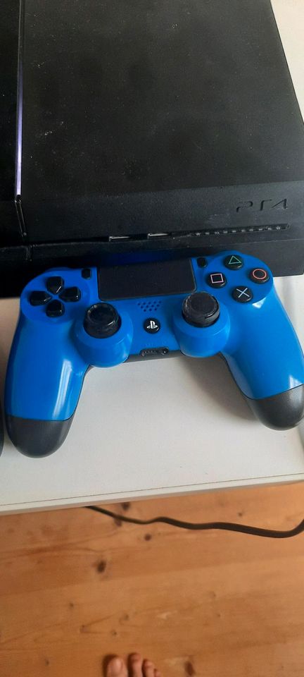 PS 4, Play Station, inkl Controller, Kabel, Fortnite, Minecraft in Landsberg (Lech)