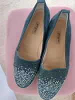 Slipper Ballerina Paul Green Gr. 39 ( 6 ) blau Strasssteine Bayern - Olching Vorschau