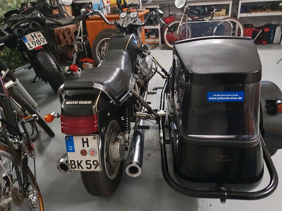 Moto Guzzi Mille GT Gespann mit Squire Beiwagen (4-Sitzer) in Hannover