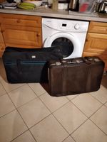 2 große Reise - Urlaubs - Koffer , mit Rollen , blau + braun Niedersachsen - Bassum Vorschau