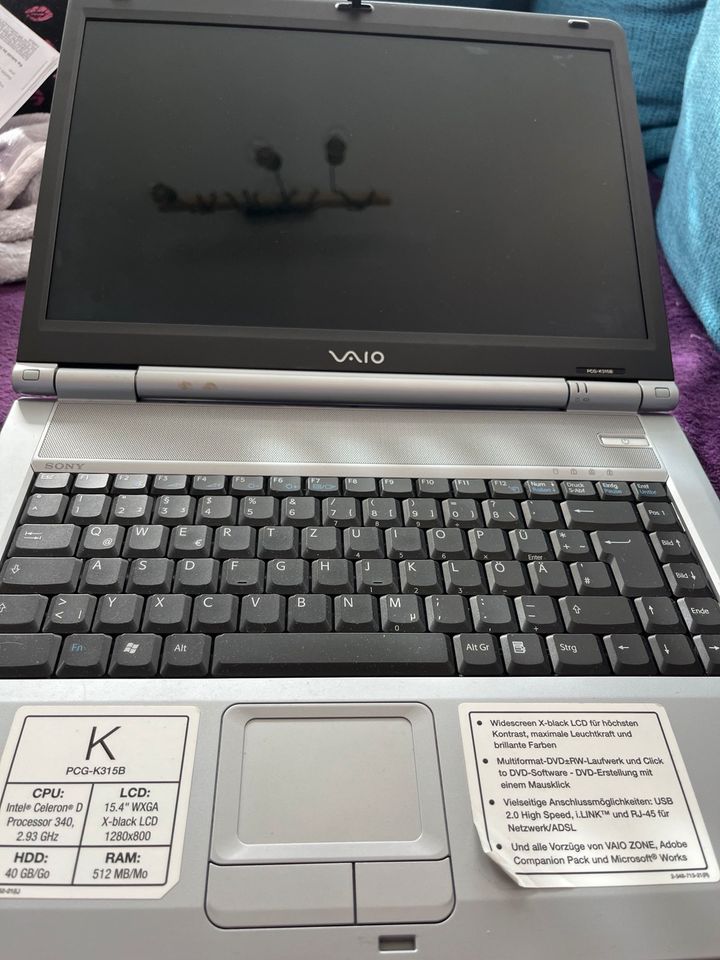 Sony vaio Laptop in Ballrechten-Dottingen