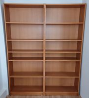 IKEA "Billy" Regal 80 x 202cm  braun-rot / Buche Nordrhein-Westfalen - Sankt Augustin Vorschau