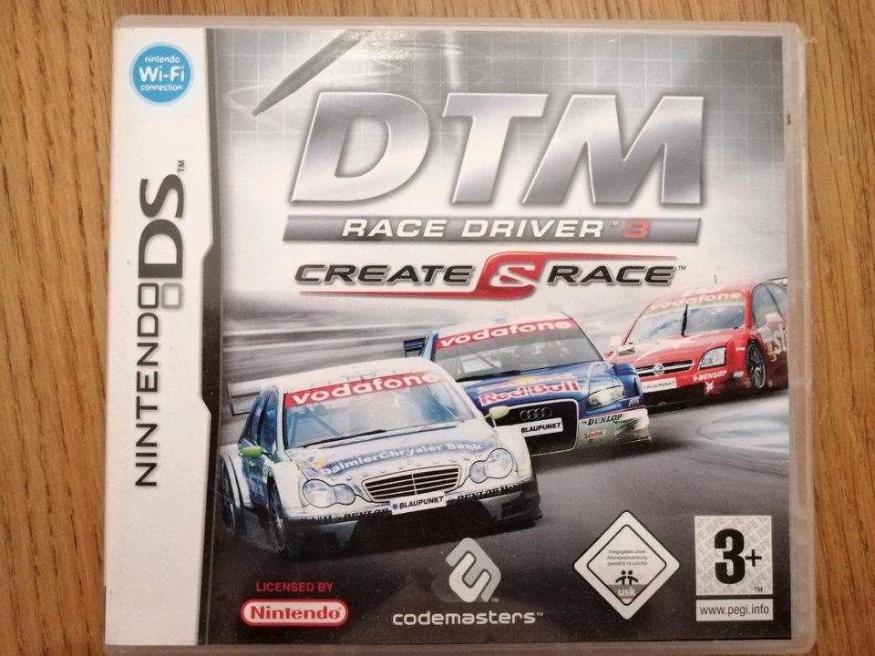 Nintendo DS, DTM, Race driver 3, Autorennen, Spiel in Plaidt