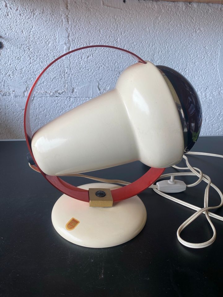 60er Jahre  Rotlicht Lampe Philips . Top Design. ‼️ in Taunusstein