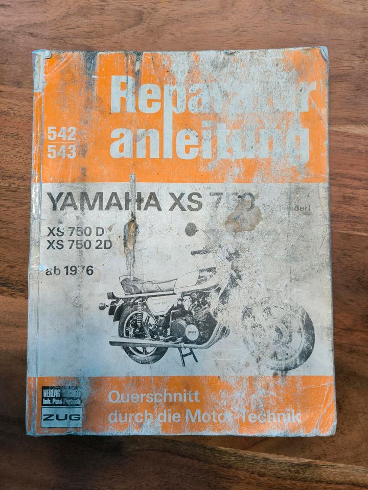 Reparatur Anleitung Yamaha XS 750, Bucheli Band 542 543 in Königswinter