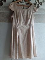 Festliches Kleid gr.38 Beige/Dots Hessen - Petersberg Vorschau