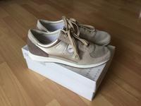 Edel GEOX Avery Sneaker gold beige 41 wie NEU 1x getragen Bayern - Ingolstadt Vorschau