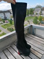 Buffalo Overknee Plateau Stiefel Wildleder schwarz 36 Baden-Württemberg - Lörrach Vorschau