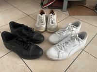 Puma Schuhe Größe 42 Schwarz Weiß Hessen - Schaafheim Vorschau