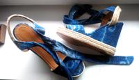 Ralph Lauren, Leder, Batik/Jeans, Wedges, Keil, Schnüren Niedersachsen - Delmenhorst Vorschau