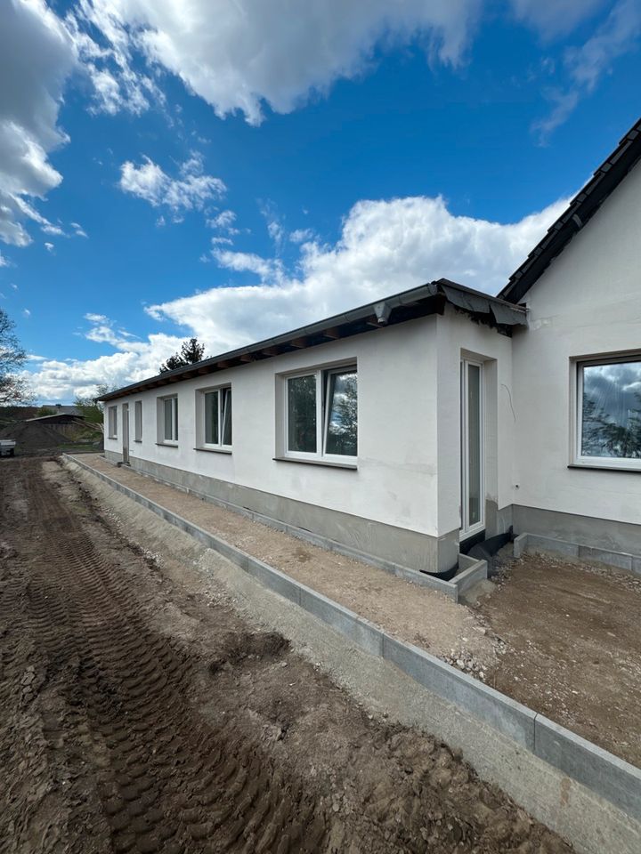 - Erstbezug nach Sanierung - gemütliches Doppelhaus mit Garten in Eberswalde zu vermieten. in Eberswalde