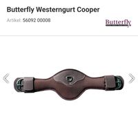 SUCHE Westerngurt Butterfly Cooper 85cm Berlin - Pankow Vorschau