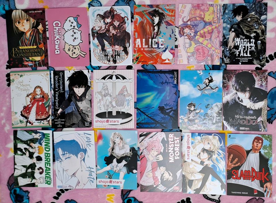 Manga Cult Anime Postkarten Papertoons Altraverse Manlin Tokyopop in Arnstadt