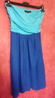trägerloses Kleid Amisu Gr. 34 blau hellblau Sachsen - Zittau Vorschau