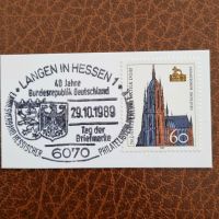 Preis 0,50 € - Bund Mi. 1434 SST Langen Hessen BRD #2638 Niedersachsen - Aurich Vorschau