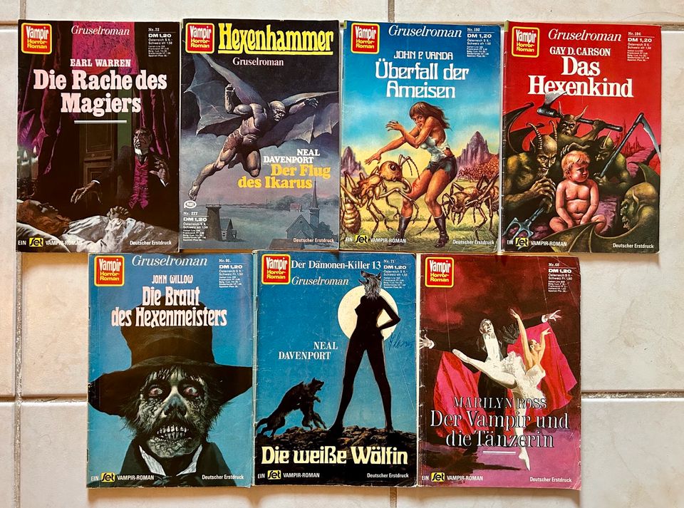 Vampir Horror Roman Heftromane in Leer (Ostfriesland)